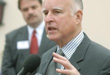 AG Jerry Brown Hangs with S.B. Cops