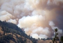 Zaca Fire heads Towards Wilderness