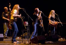 The Lovell Sisters at the Lobero Theatre.