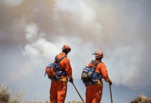 Fire Fighters Brace to Hold McKinley Ridge