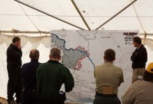 Zaca Fire Team Meets with Mission Canyon Residents