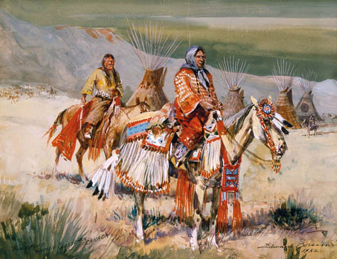 10+ Old Western Paintings