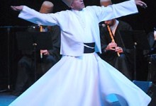The Whirling Dervishes of Turkey.