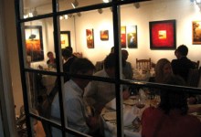 Dinner in the Gallery at Gallery Ocho