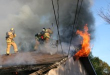Trash Bin Fire Scorches Goleta Home