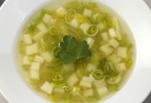 Cream of Leek and Potato Soup