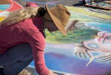 I Madonnari Shakes Off Cool Weather
