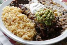 Mole Enchiladas at Altamirano’s