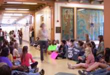 Protest Over Cancellation of Anti-War Lecture