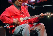 Bo Diddley, with Ruthie Foster and Alvin Youngblood Hart.