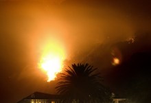 Firefighters Cope With Changing Winds