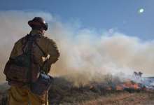 Gap Fire Efforts Shift West