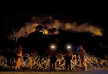 The Fire Fight Overnight