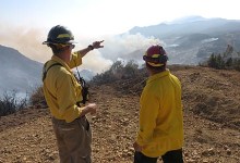 Gap Fire Nearly Gone