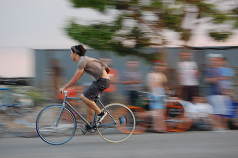 One shop gear bicycle