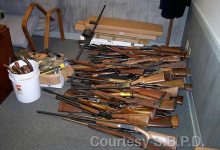 Weapons Hoarder Turns in Guns