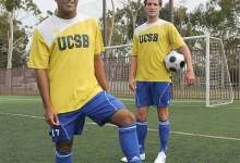 Gaucho Soccer Both Golden and Blue