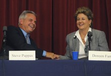 Two Politicians in a Pod