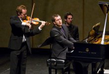 Thomas Ads and Anthony Marwood at the Lobero Theatre