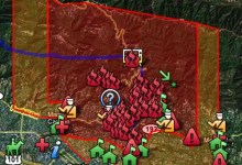 Tea Fire Morning Update