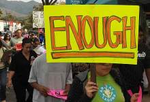 Marching in Memory of Murder Victim