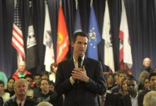 Newsom in Santa Barbara