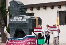 Protestors Urge Capps to Endorse Single-Payer Healthcare