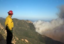 Jesusita Fire Explodes on the Western Front