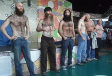Beard Boys Warm Up at Sea