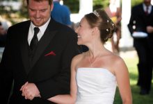 Copy Editor Amy Smith just wed her high school sweetheart Mike