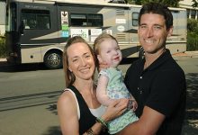 Strong Family Takes to the Road