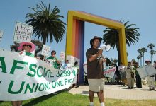 UC Prez Protested at Small Business Awards