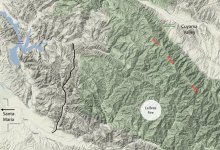 La Brea Fire Doubles in Size Overnight