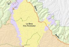 Erratic Winds Push La Brea Fire North and West