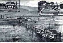 What is the history of the Serena Wharf?