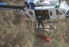 Car Plunges off Gibraltar Road