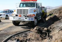 Brush Fire at Jalama