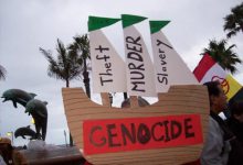 Columbus Day Protested