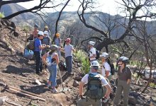 Trail Leaders Trained in Erosion Control Techniques