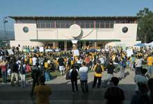 Thousands Turn Out for Threatened Sports Programs