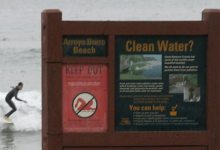 Sewage Spill Closes Beach