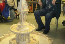 A Monumental Miniature Fountain