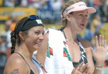 Beach V-Ball Hits the Sand