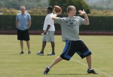 Quarterbacks play ‘Idol’ at the Polo Fields