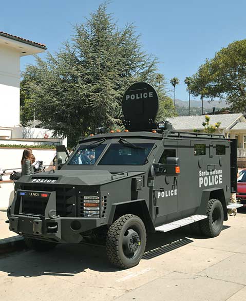 Military Bearcat Vehicle