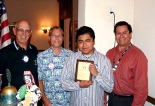 El Puente Student of the Month Clemente Munoz