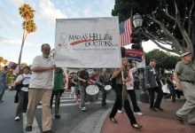 Mad as Hell Doctors March in Santa Barbara