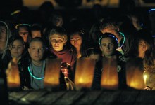 Vigil for Shark Attack Victim