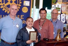 Edward Silva El Puente Student of the Month