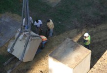 Monday Early Morning Commute Impacted by Sandstone Delivery